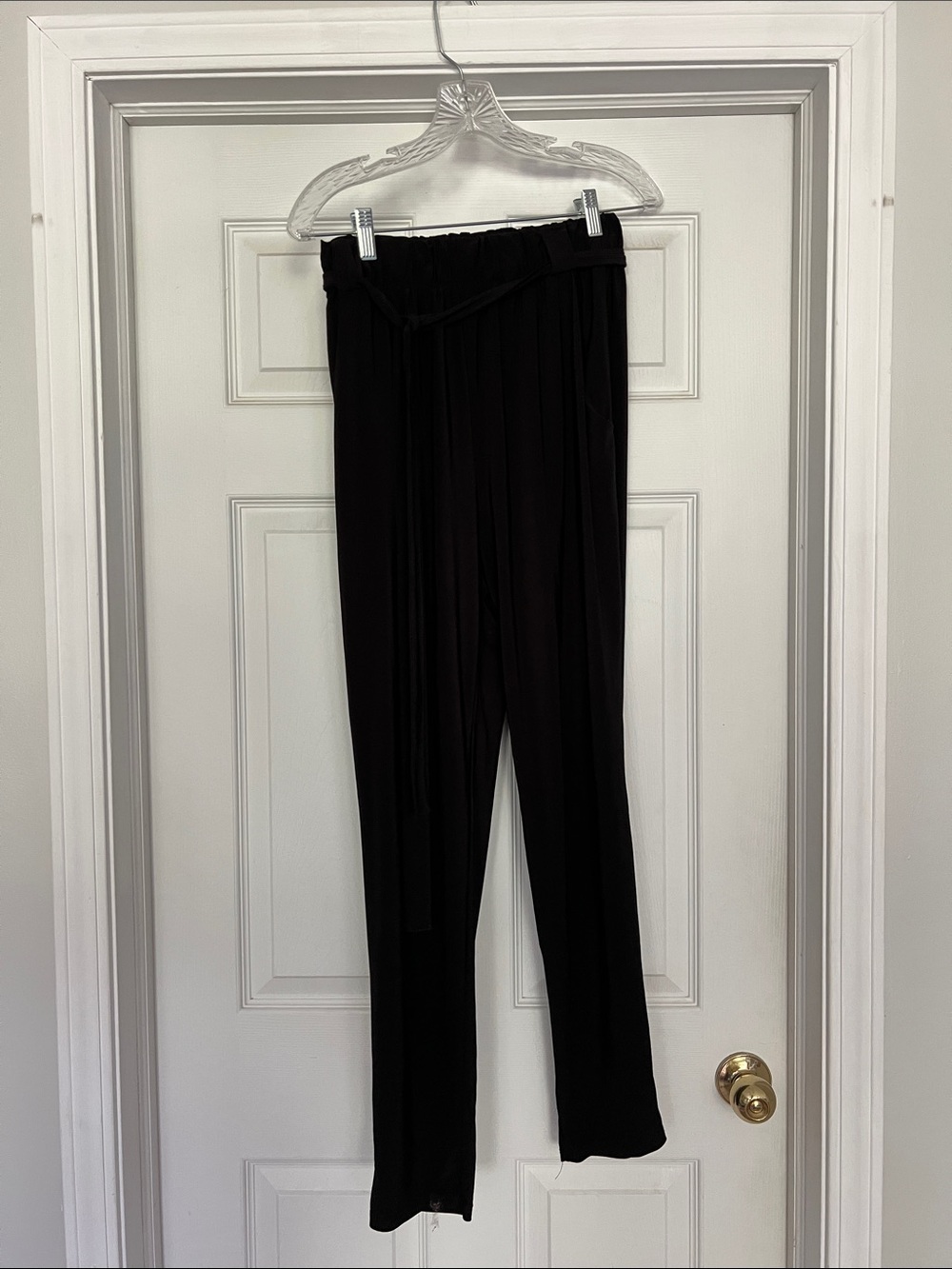 Black Stretchy Black pants.